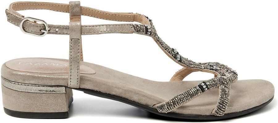 Lazamani Dames Sandalen Leer 85.576 Porcini