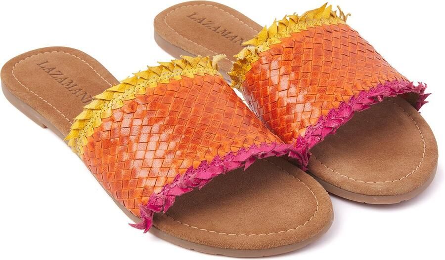 Lazamani Dames Slippers 33.486 Orange - Foto 2
