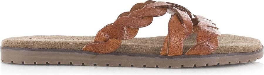 Lazamani ladies woven mules Bruin Leer Geen Dames - Foto 5