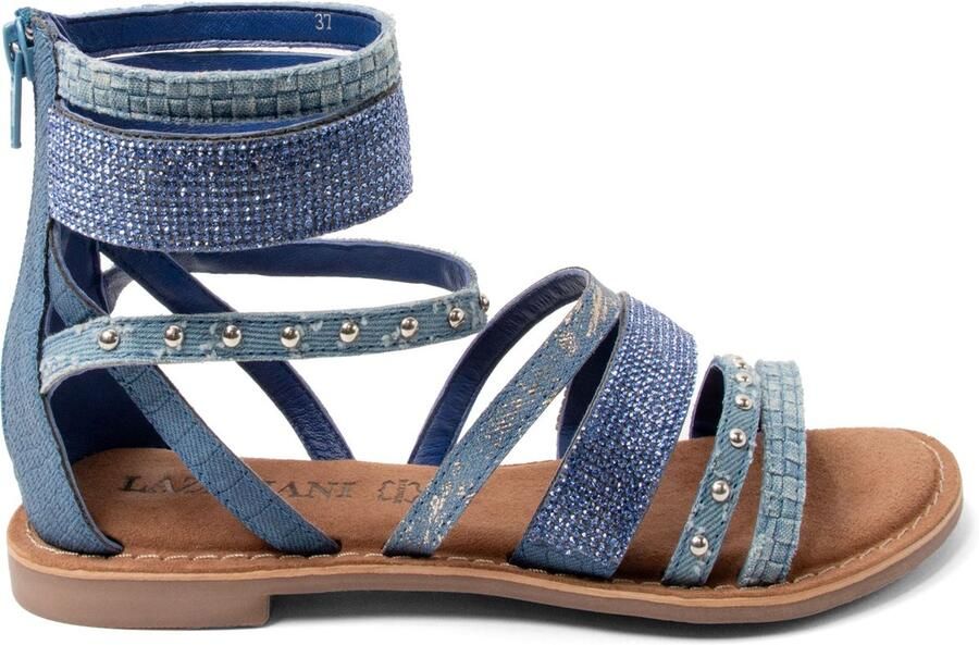 Lazamani Elina Dames Sandalen Denim