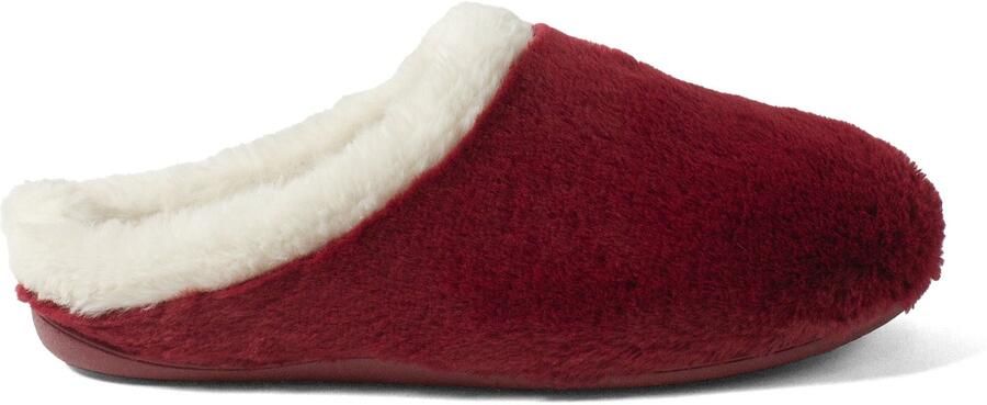 Lazamani Isabel Dames Pantoffels Burgundy