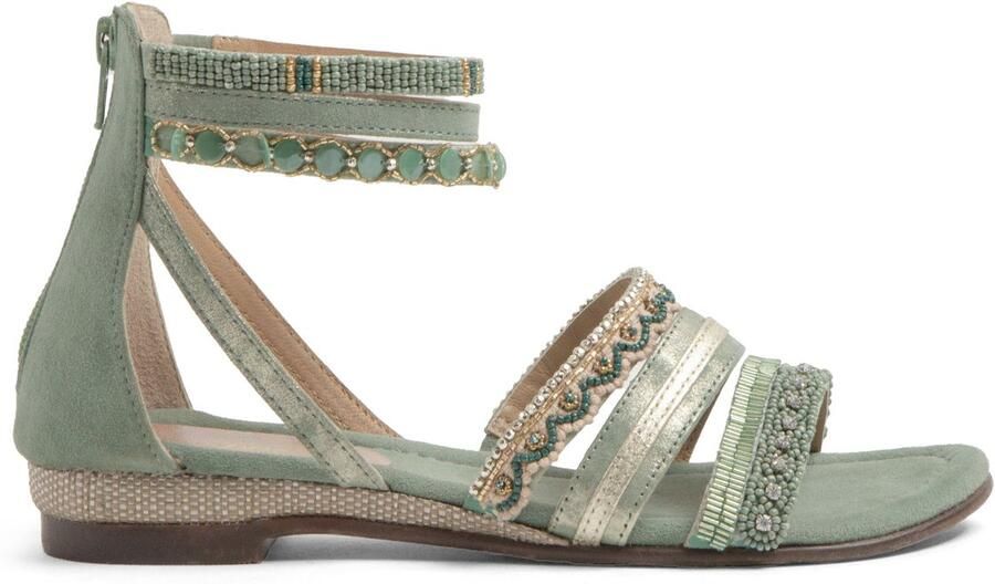 Lazamani Jovena Dames Sandalen Sage