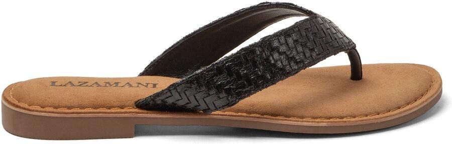 Lazamani Jule Dames Teenslippers Black