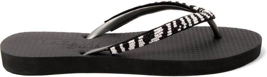 Lazamani Lanzarote Dames Slippers Kunststof Zwart