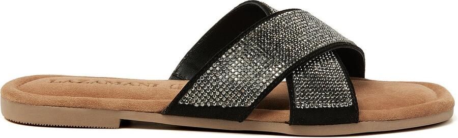 Lazamani Lexi Dames Slippers Suède Grijs
