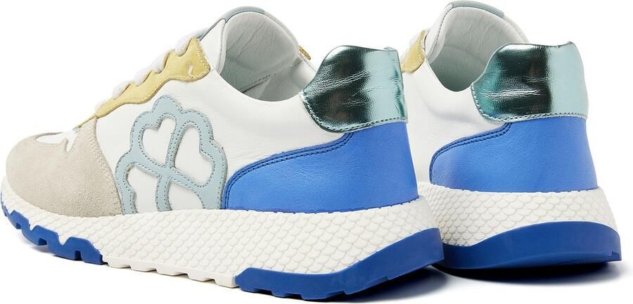 Lazamani Madrid Leren Dames Sneakers Stone - Foto 2