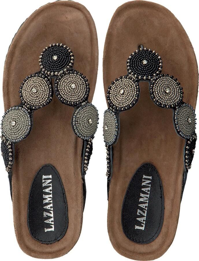 Lazamani 75.455 Teenslippers Dames Black - Foto 4