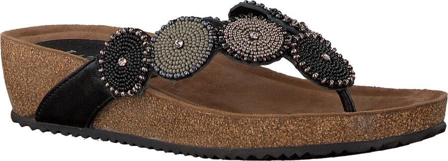 Lazamani 75.455 Teenslippers Dames Black