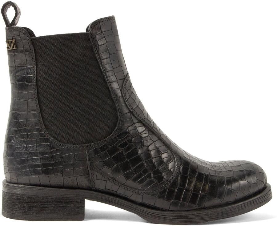 Lazamani Marij Dames Chelsea Boots Leer Black