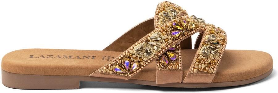 Lazamani Maud Dames Slippers Beige