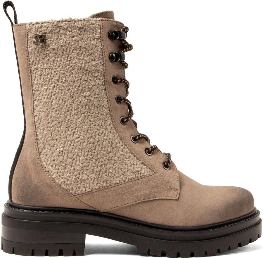 Lazamani Nadi Dames Boots Suede Fango