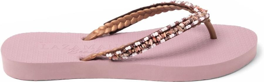Lazamani Palma Dames Slippers Kunststof Roze