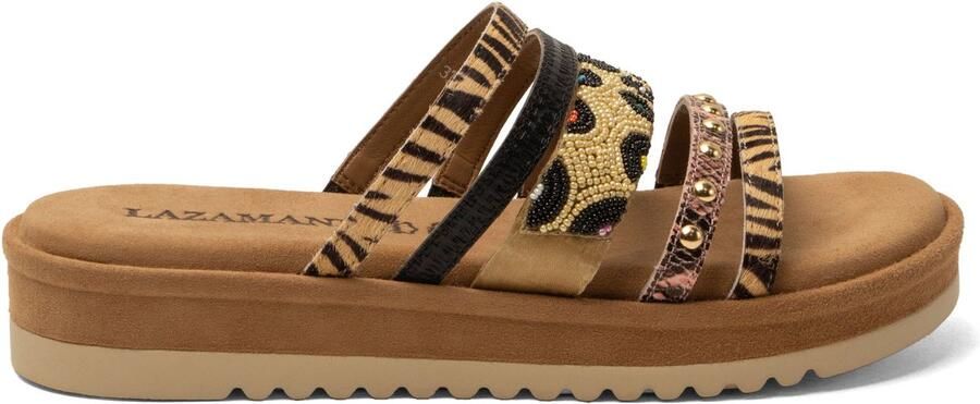 Lazamani Ronja Dames Slippers Black