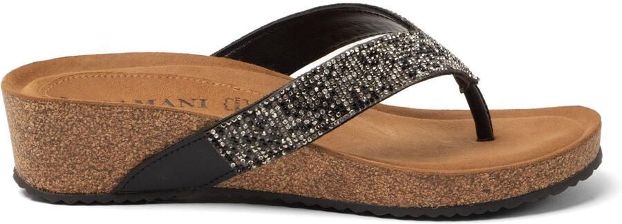 Lazamani Sky Dames Teenslippers Black