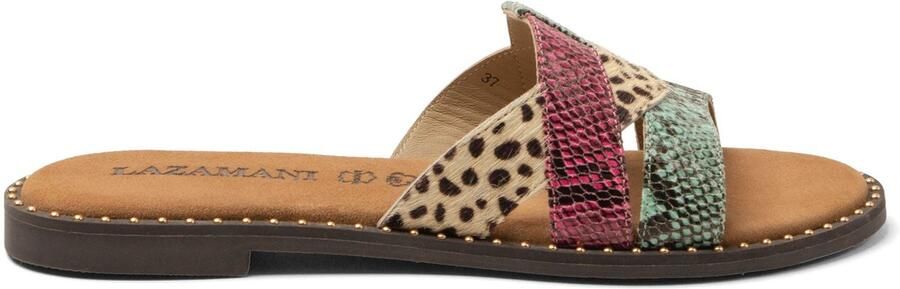 Lazamani Platte sandalen Muiltjes SUZE MULTI