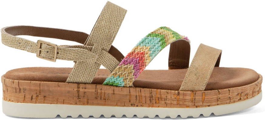 Lazamani Lindy Dames Sandalen Gold