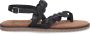 Laza i Nilda Sandalen Leer Black - Thumbnail 3