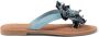Lazamani Peony Dames Slippers Leer Denim - Thumbnail 2