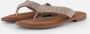 Lazamani Rainbow Slippers zilver Leer Dames - Thumbnail 2