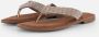 Lazamani Rainbow Slippers zilver Leer Dames - Thumbnail 2