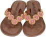 Lazamani Luna Dames Slippers Leer Apricot - Thumbnail 2
