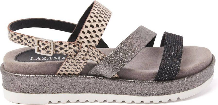 Lazamani Sandalen zwart 221607 Dames