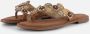 Lazamani Slippers beige Synthetisch Dames - Thumbnail 1