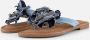 Lazamani Slippers blauw Synthetisch Dames - Thumbnail 3
