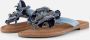 Lazamani Slippers blauw Synthetisch Dames - Thumbnail 2