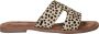 Lazamani Slippers Dames Beige - Thumbnail 1