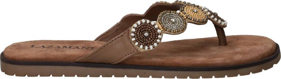Lazamani Slippers Heren Beige