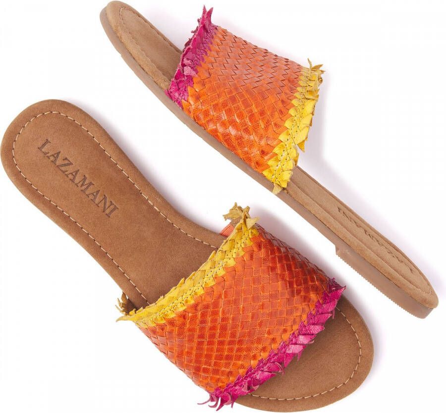 Lazamani Dames Slippers 33.486 Orange
