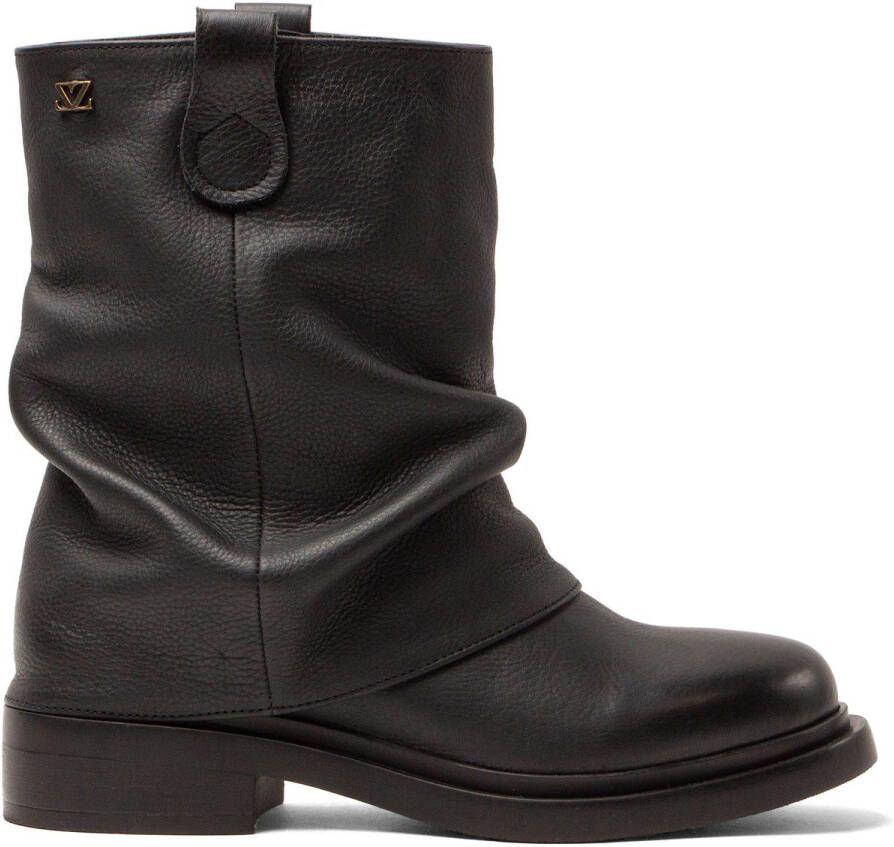 Lazamani Tari Dames Boots Leer Black