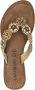 Lazamani Slippers beige Leer Dames - Thumbnail 4