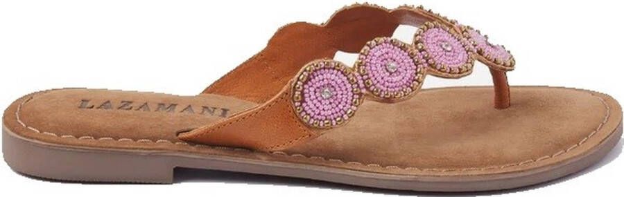 Lazamani Toe slippers rounds beads