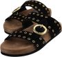 Lazamani Two Straps One Buckle Slippers Dames - Thumbnail 1