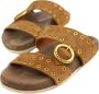 Lazamani Two Straps One Buckle Slippers Dames - Thumbnail 2