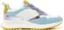 Lazamani Valencia Leren Dames Sneakers Blue - Thumbnail 1