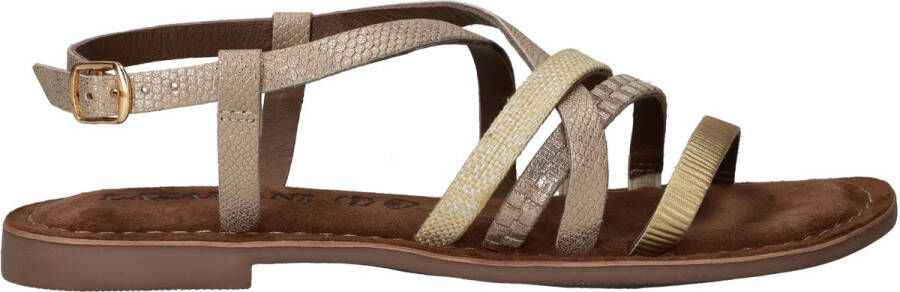 Lazamani Zuri Dames Sandalen Gold - Foto 2