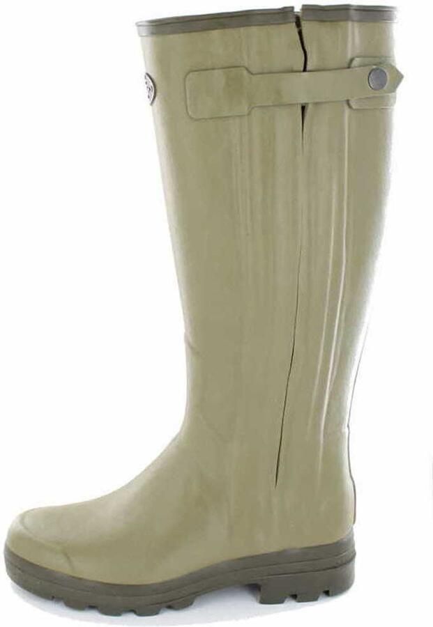 Le Chameau Chasseur Leder 44 Weite heren laarzen groen