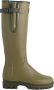 Le Chameau Women's Vierzonord mit Neoprenfutter Rubberlaarzen olijfgroen - Thumbnail 1