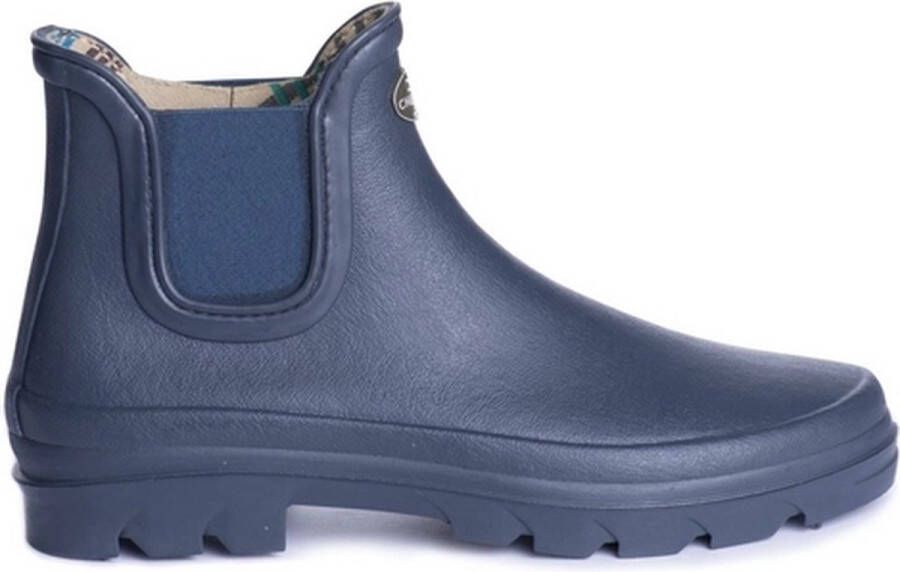 Le Chameau Women's Iris Chelsea Jersey Lined Boot Rubberlaarzen blauw
