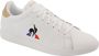 Le Coq Sportif Witte casual leren sneakers voor heren White Heren - Thumbnail 1