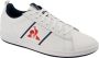 Le Coq Sportif 2320377 Courtclassic Tricolore Sneakers Beige Man - Thumbnail 1