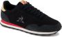 Le Coq Sportif Zwarte Casual Suède Sneakers Black Heren - Thumbnail 3