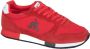 Le Coq Sportif Alpha Sport Sneakers Heren Fiery Red Charcoal - Thumbnail 1