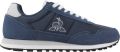 Le Coq Sportif Nylon and Leather Lace-Up Sneakers Light Blue - Marine
