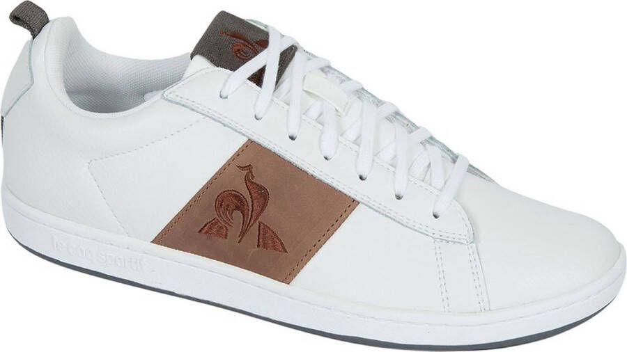 Le Coq Sportif Courtclassic Workwear Leather Sneakers Heren Optical White Marathon