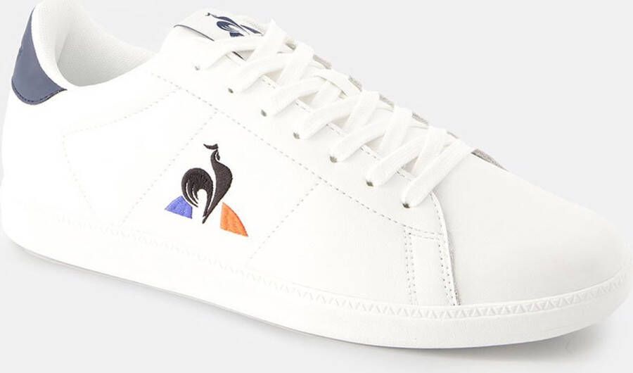 Le Coq Sportif Heren Courtset Sneakers Lente Zomer Collectie White Heren