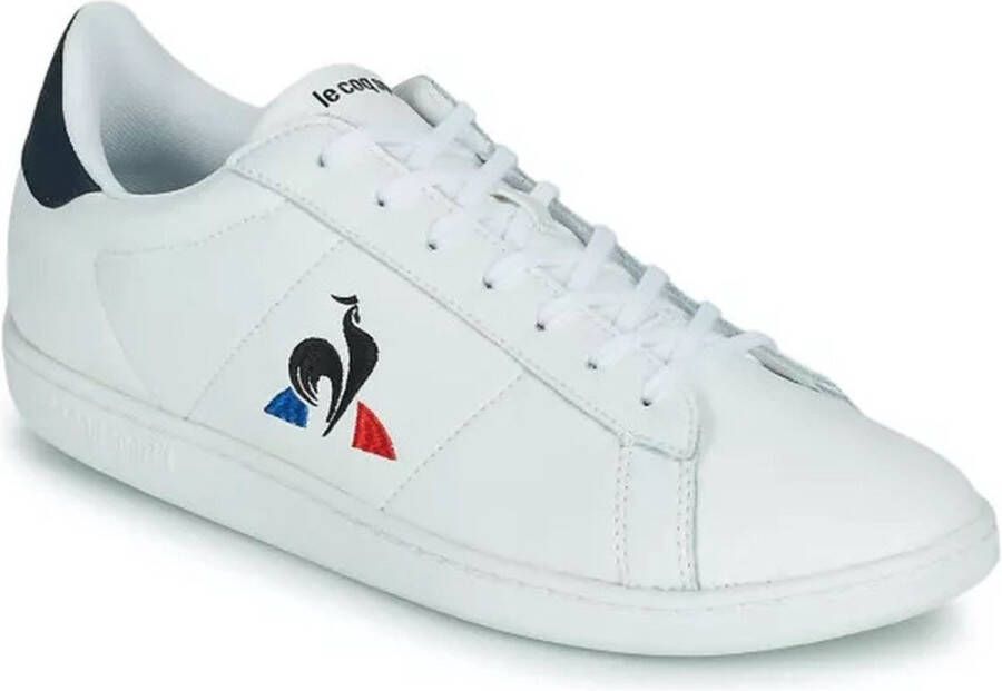 Le Coq Sportif Courtset Sneakers Heren Optical White Dress Blue